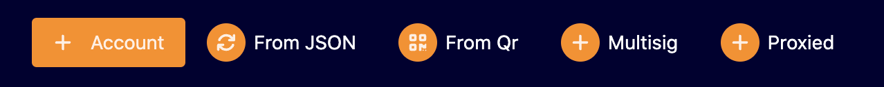 Explorer Create button